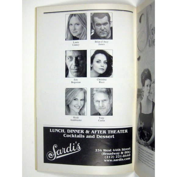 Time Stands Still Playbill December 2010 Laura Linny Brian d'Arcy James Bogosian - Picture 5 of 8
